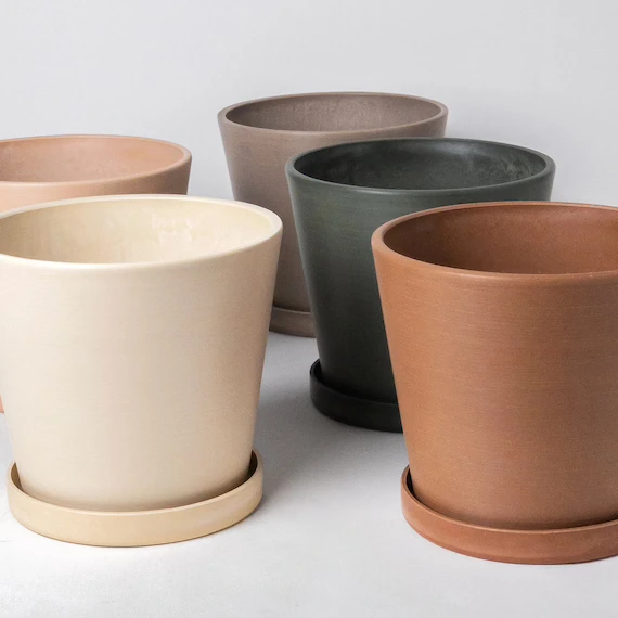 Ceramic Pots with Drainage